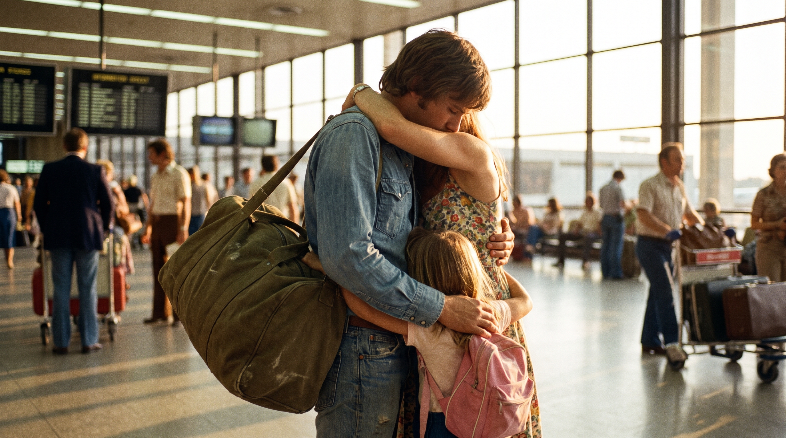 Homecoming at arrivals